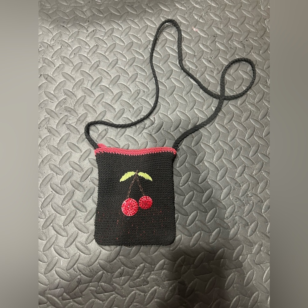 Embroidered y2k purse